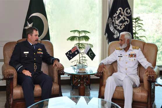 Naval Chief meets the Royal Australian Air Force Chief