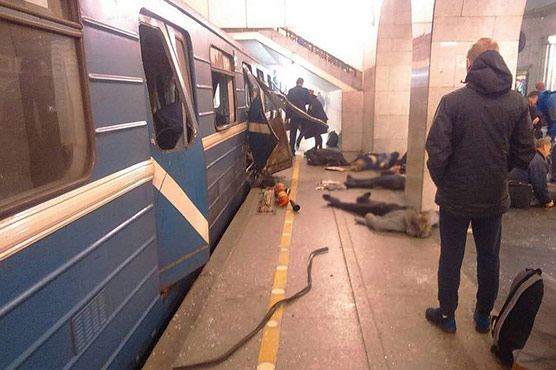 At least 10 dead in Russia metro blast
