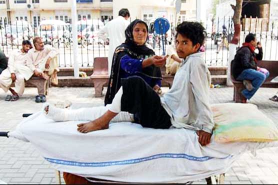 Karachi hospitals lack facilities to fight heat stroke despite tall claims