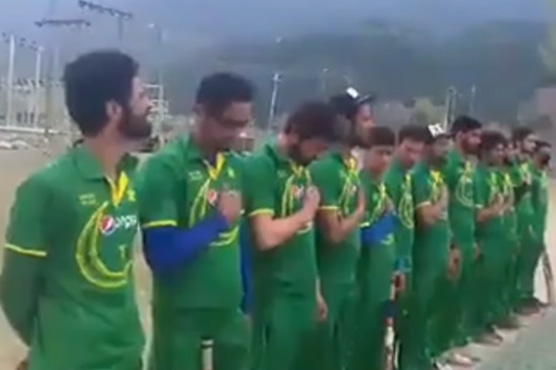 Occupied Kashmir club cricketers wear Pakistani jerseys
