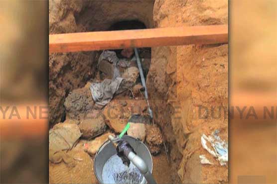 Diesel stolen from main line using tunnel in Karachi
