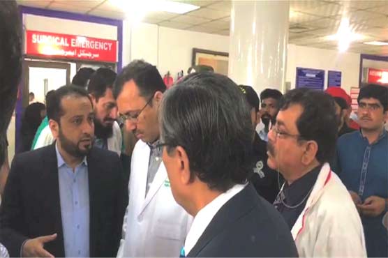 بیدیاں روڈ سانحہ ، زخمیوں کی عیادت کیلئے اہم شخصیات کی آمد جاری