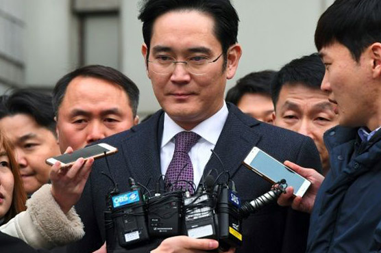 Samsung heir being tried for bribery, perjury