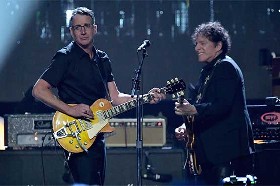 Pearl Jam, Joan Baez press activism at Rock Hall of Fame