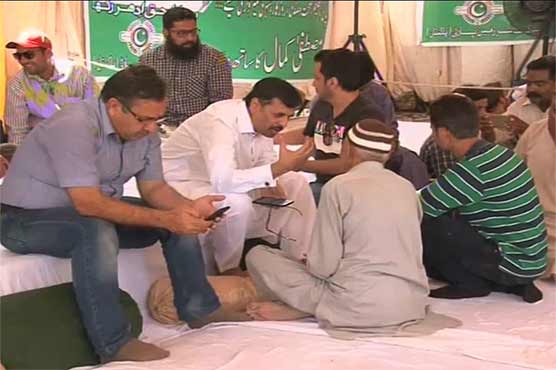 Image result for PSP sit-in continues on third day