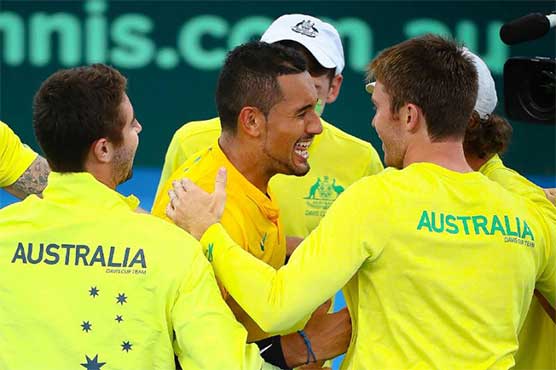 Tennis: Kyrgios beats Querrey to seal Davis Cup tie