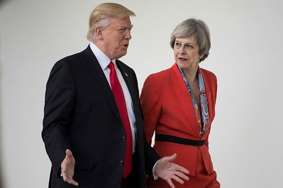 Trump, May aim to convince Moscow to end Assad support