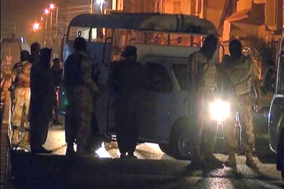 Rangers conduct targeted operation in Karachi's Azizabad area