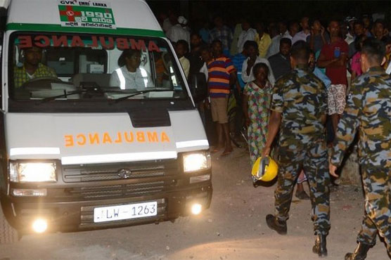 Sri Lanka garbage mountain buries 40 homes, kills two