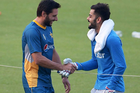 Indian cricketers pay tribute to Afridi