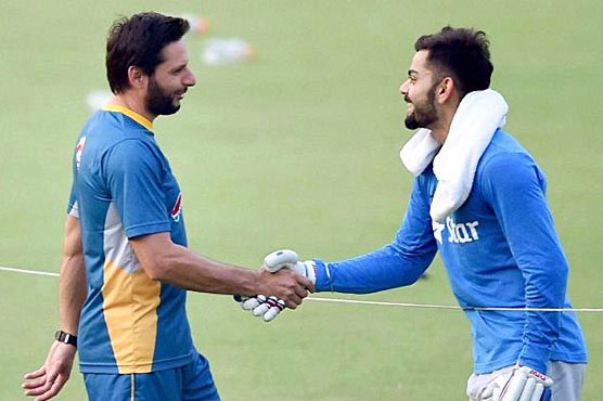 Afridi thanks Kohli, entire Indian team for farewell gift