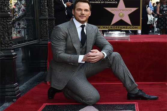 Hollywood honors TV slacker turned action hero Chris Pratt