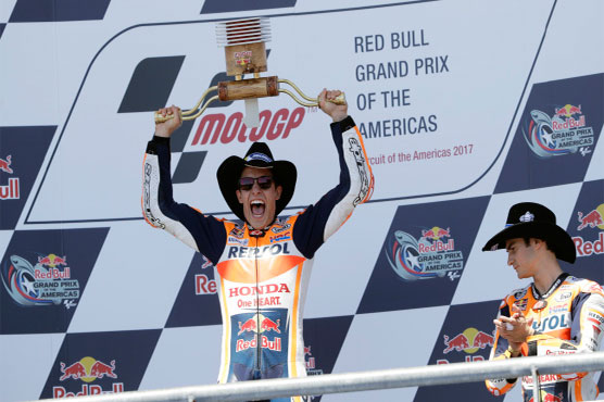 Motorcycling: Marquez wins fifth Grand Prix of the Americas