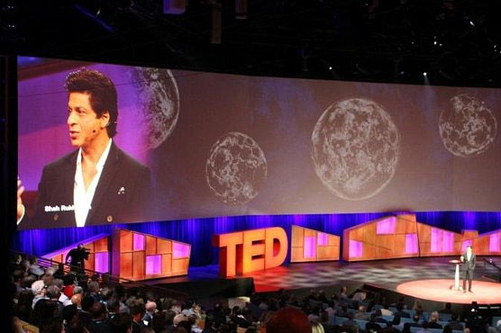 Bollywood star Shah Rukh Khan taking TED to India TV