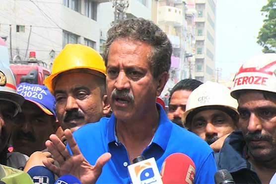 Politicians busy in making property abroad from Karachi resources: Mayor Waseem 