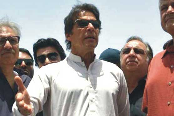 Person who offered me Rs10 billion lives in Lahore: Imran Khan