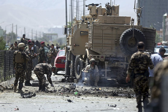 Taliban suicide bomber attacks NATO convoy in south Afghanistan