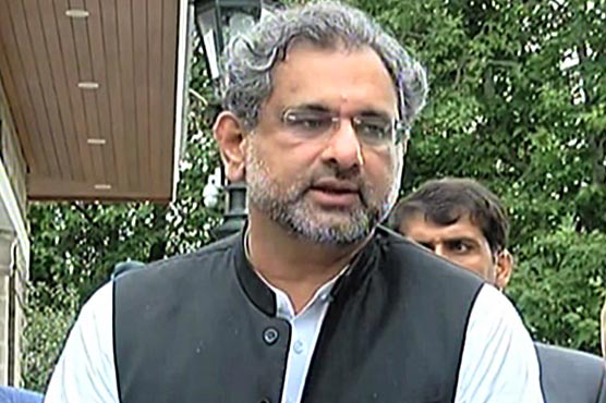 Cabinet ministers will take oath within a few days: PM Shahid Khaqan