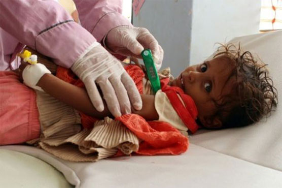 Saudis pledge $33.7 mln to UN to battle cholera in Yemen