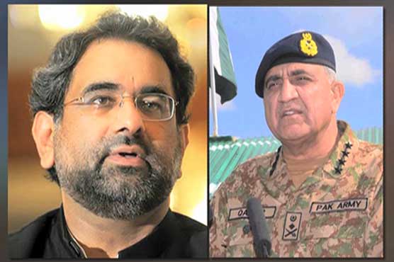 COAS, PM Abbasi discuss matters pertaining to Pak Army