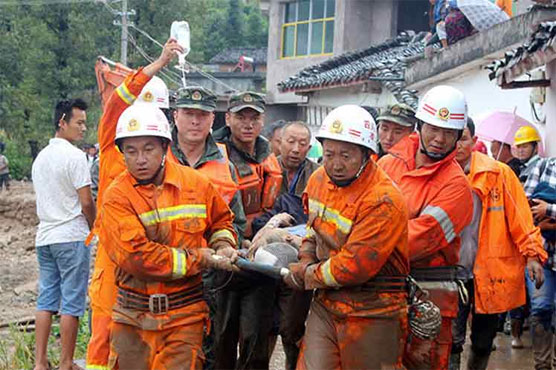 China combs through quake region for victims
