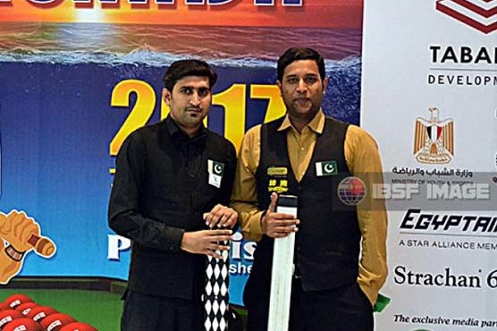 Pak teams win gold, silver medals in IBSF World Team Snooker Championship