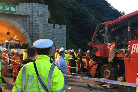 At least 36 killed in China bus crash: state media