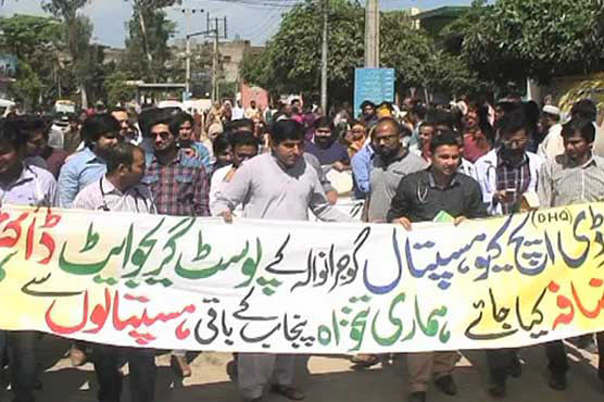Young Doctors Association resume protest in Punjab