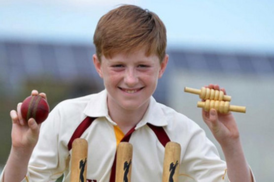Under-13 English player takes six wickets in an over