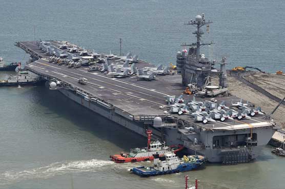 'Locked and loaded': Trump makes new threat