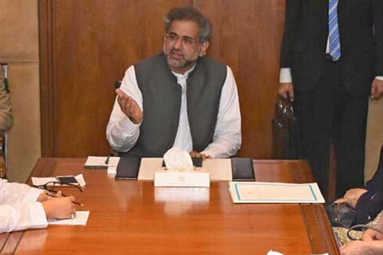 PM Abbasi chairs National Security Committee meeting