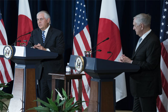 US insists military ready to counter North Korea