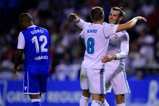 Football: Real Madrid ease past Deportivo in La Liga opener