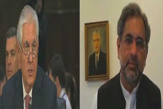 Tillerson discusses new South Asia strategy with PM Abbasi