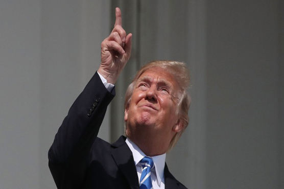 That time when the US President looked directly at the Sun during a solar eclipse