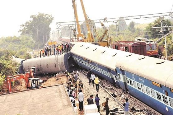 Third Indian train derails in 10 days