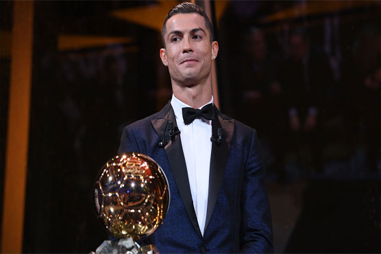 Football: Ronaldo wins fifth Ballon d'Or award