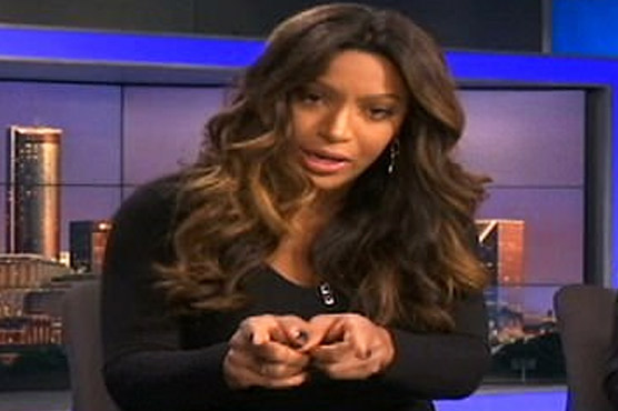 Female new anchor gives befitting reply on-air to racist viewer