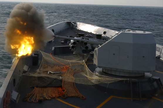 PNS SAIF participates in 5th joint Pak-China naval exercise