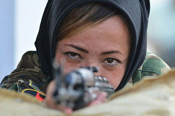 Afghan women officers train at Indian military academy