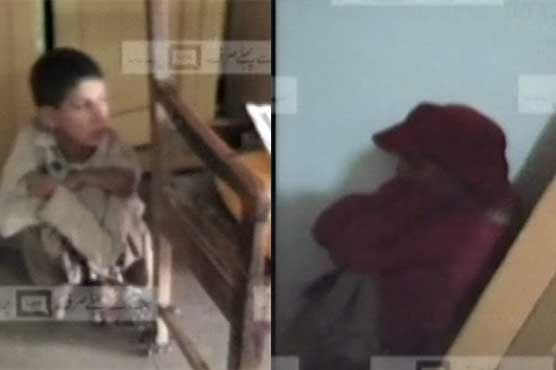 Police display inhumanity, tie minors with chains over theft allegations