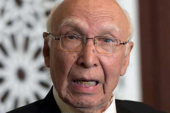 Large, small water storages needed to face Climate Change challenge: Sartaj Aziz