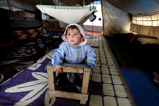 Displaced Syrians survive war but face battle against cold