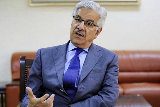 Khawaja Asif rejects Indian allegations, says Jadhav's family treated with respect