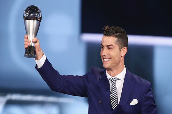 Football: 'Room for more' as Ronaldo wins another Globe award