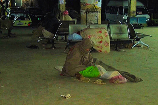 Cold concrete roadsides, where the poor sleep at night