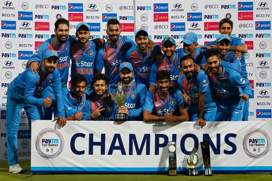 India beat England in third T20, clinch series