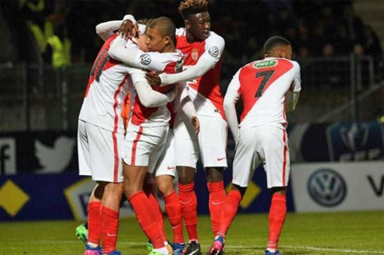 Football: Monaco survive huge scare in French Cup