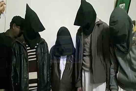 Charsadda: Four terrorists arrested; police uniforms, arms seized