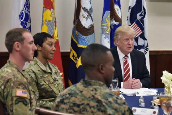 Trump vows US, allies will defeat 'radical Islamic terrorism'